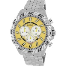 Robeto Bianci Pro Racing Chrono Watch Yellow A