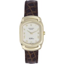 Rolex Cellini Ladies 18k Yellow Gold Watch 6631/8