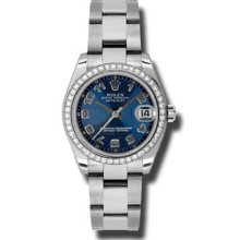 Rolex Datejust Midsize Diamonds 178384 blcao