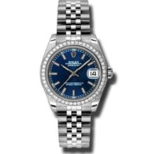 Rolex Datejust Midsize Diamonds 178384 blij