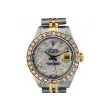 Rolex Datejust MOP Diamond Dial and Bezel 6917 Ladies Watch