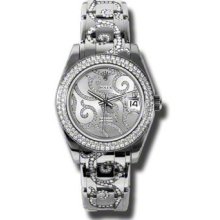 Rolex Lady Masterpiece Mid-Size Diamonds 81339 ARABESQUE