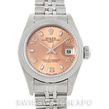Rolex Oyster Perpetual Date Ladies Steel Watch 79160