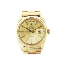 Rolex Presidential 18k Yellow Gold Non-Quickset Mens Watch