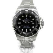 Rolex Sea-dweller Deepsea Black Dial Ceramic Bezel Mens Watch 116660