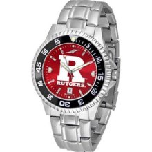 Rutgers Scarlet Knights NCAA Mens Competitor Anochrome Watch ...