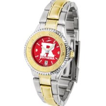 Rutgers Scarlet Knights Womens Two-Tone Anochrome Watch