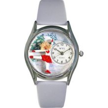 S-0810006 Ice Skating Watch Classic Silver