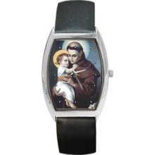 Saint St Anthony Of Padua Catholic Unisex Art Watch