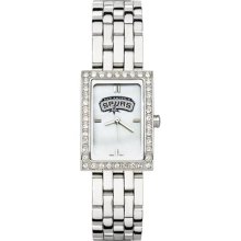 San Antonio Spurs NBA Womens Allure Stainless Steel Watch ...