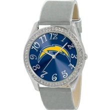 San Diego Chargers Glitz Ladies Watch - Nfl-gli-sd