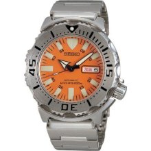 Seiko Mens Orange Monster Automatic Diver Watch SKX781K1