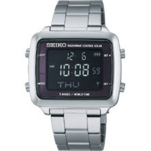 Seiko Spirit Solar Radio Wave Control SBFG001 Men's Watch