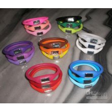 Silicone Silicon Anion Ion Wrist Sport Sports Wristband Digital Heat