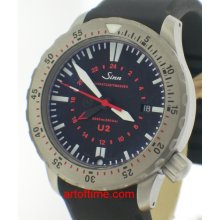 Sinn U2 EZM 5 U Boat Steel on Rubber Strap