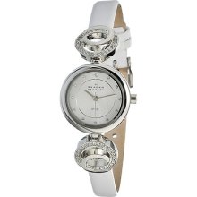 Skagen Denmark Stainless Steel And Glitz Women's Watch 211sslw