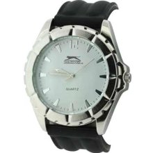 Slazenger Mens White Dial Watch/official Stockist/ (rrpÂ£25)