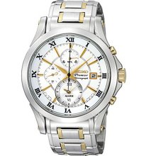 SNAD28P1 SNAD28 Seiko Premier Gents Chronograph Watch