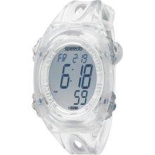 Speedo Women's SD50552BX 50-Lap Silicone Strap Watch ...