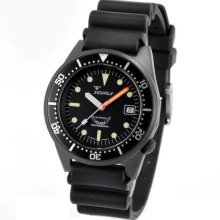 Squale Black PVD 500m Professional Swiss Automatic Dive Watch