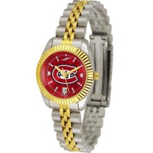 St. Cloud State Huskies Womens Anochrome Gold Watch