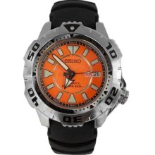 Stainless Steel Superior Starfish Diver Automatic Orange Dial