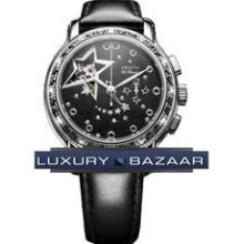 Star Open Glam Rock (SS-Diamonds / Black / Leather)