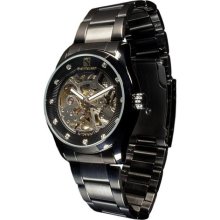 Steinhausen Mens Metal Automatic Skeleton Dial Watch ...