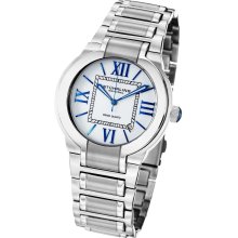 Stuhrling Original 428 33112 Tribune Stainless Steel Bracelet Mens Watch