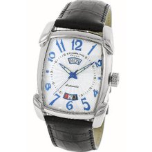 Stuhrling Original 98 331516 Madison Ave Automatic Triple Date Mens Watch