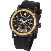 Stuhrling Xtreme Men's Aevus Swiss Chronograph Rubber Strap Watch