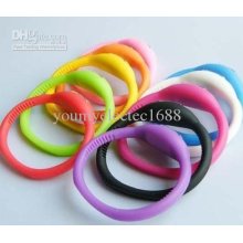 Super Deal 1atm Waterproof Silicone Watch Negative Ion Watch 100pcs