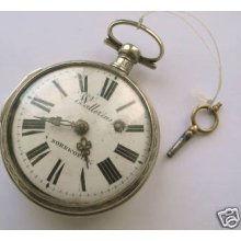 Swedish Verge Fusee Spindeluhr Wallerius NorrkÃ¶ping