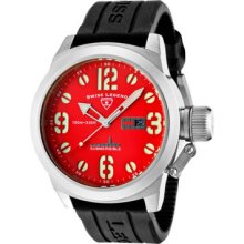 Swiss Legend Men's 'Submersible' Black Silicon Watch ...