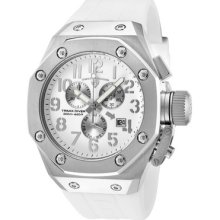 Swiss Legend Men's Trimix Diver Chronograph White Dial White Silicone