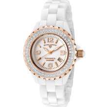 Swiss Legend Women's Karamica White Diamond (0.797 Ctw) White Dial Wh