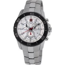 Swiss Military Hanowa Marine Officer Chrono Mens Watch 06-5148-04-001