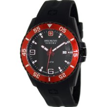 Swiss Military Hanowa Men's Ranger 06-4200-27-007-04 Black Silicone Swiss Quartz Watch with Black Dial