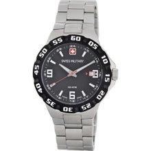Swiss Military Racer Stainless Steel Men's Watch 06-5R1-04-007