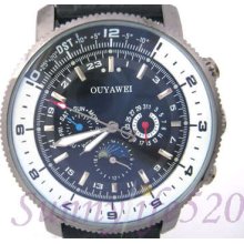 Tachymeter Week Date Auto Self Winding Mens Wrist Watch