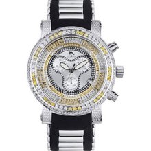 Techno Master Watches Mens Diamond Sport Watch 2.50ct