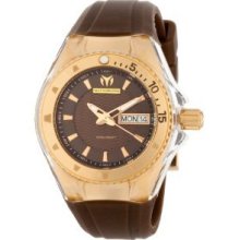 Technomarine 111009 Women's Case Date Brown Plastic Mineral Watch 111009