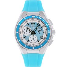 Technomarine Watches Women's Cruise Blue Dial Blue Rubber Blue rubber