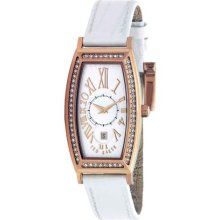 Ted Baker TE2040 Gold Tone Ted-Ted Quartz Crystal Patterned Silver