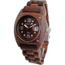 Tense Wood Mens Analog Wood Watch - Wood Bracelet - Wood Dial - G4101SRP