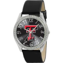 Texas Tech University Glitz Ladies Watch - Col-gli-txt