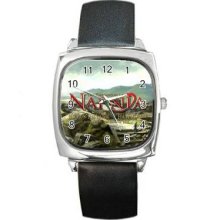 The Chronicle Of Narnia Unisex Silver-Tone Square Metal Watch 02