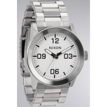 The Private Sterling Silver Watch in White