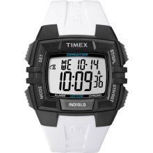 Timex Expedition Full Size Chrono Alarm Timer - White