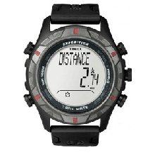 Timex expedition trail mate watch - full size - black red